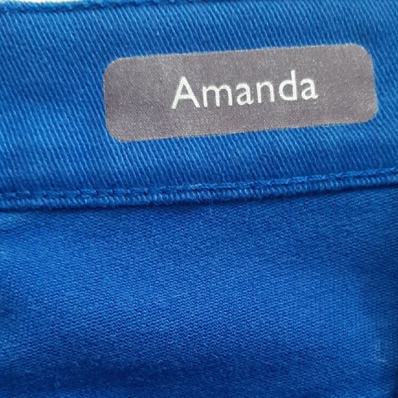 Gloria Vanderbilt Women's Size 10 High Rise Blue Denim Jeans - Picture 3 of 10